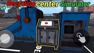 I Found a Massive Gold Bar in Strangers Trash  Recycling Center Simulator [upl. by Ailhad]