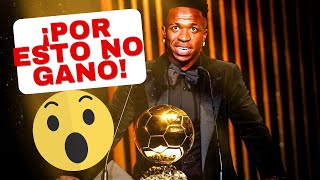 BRUTAL EXPLICACIÓN 😱👏 Por esto vinicius no ganó el Balon de oro y si Rodri [upl. by Sherrard]