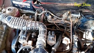 fiat uno motor fiasa ventoinha ligada direta não desliga  ventoinha fiat uno não desliga facil [upl. by Euqinot]