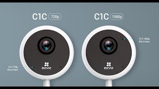 EZVIZ C1C 720p HD  As SharpEyed as an Owl [upl. by Danyelle]