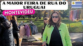 A MAIOR FEIRA DE RUA DO URUGUAI 🇺🇾 montevideo uruguai feira [upl. by Manchester21]