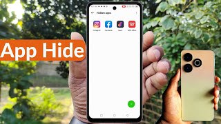 infinix smart 8 me app hide kaise kare infinix smart 8 app hide setting infinix me app hide [upl. by Laenaj432]