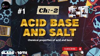 Class 10th Science Ch 2 Acids Bases and Salt  Chemical property of Acids and Bases  cbseclass10 [upl. by Acilgna442]