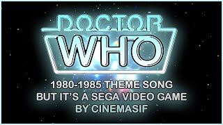 DOCTOR WHO 19801985 THEME SONG BUT ITS A SEGA VIDEO GAME  MIDI EXPERIMENT  CINEMASIF [upl. by Elah68]