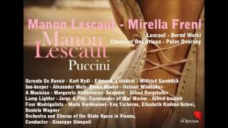 Manon Lescaut Mirella Freni amp Peter Bvorsky Act III  IV [upl. by Wolfy]