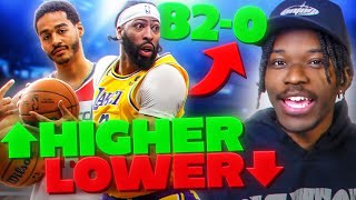 I Used Higher or Lower To Go 820 in NBA 2K24 [upl. by Nnyleimaj]