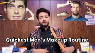 HoW To Do Men’s Make Up  Easiest way to do Men’s Makeup makeup mensmakeup makeup tutorial [upl. by Virginia]