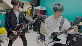 【刻刻 OP  Kokkoku OP】MIYAVI vs KenKen quotFlashbackquot Guitar and Bass CoverWingBassist 弾いてみた [upl. by Borden733]