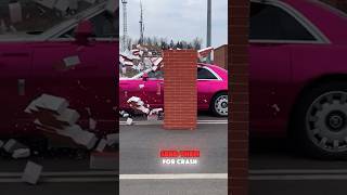 Crash test Rolls Royce bissness facts car rollsroyce automobile auto crash test cars [upl. by Hurd]