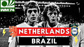 Netherlands vs Brazil 20 All Goals amp Highlights  1974 World Cup [upl. by Ahsetra]