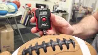 Why underinflated footballs are easier to throw and catch [upl. by Yajnas]