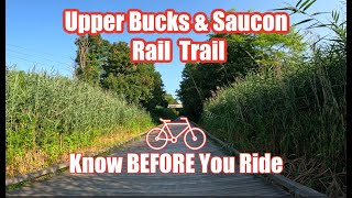 Combined Upper Bucks Saucon Trail All the Details and nothing more [upl. by Nwahc]