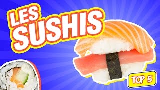 Top 5 des trucs à savoir sur les sushis [upl. by Caughey867]