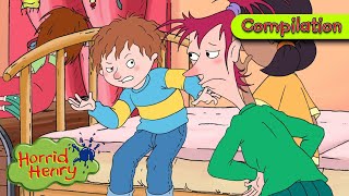 Henry and the Girls ONLY Sleepover  Horrid Henry Compilation  Cartoons for Kids [upl. by Jervis305]