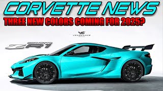 Latest Corvette News Exotic new Colors coming in 2025 [upl. by Derrick367]