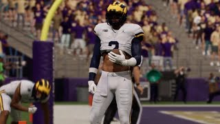 College Football 25 Road to Glory  LeRoy Jenkins 4th game  No Commentary [upl. by Brigham]