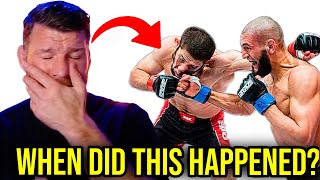 HUGE Michael Bisping SHOCKED TO LEARN Khamzat Chimaev Knocked Out Ikram Aliskerov [upl. by Arannahs]