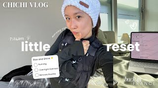 little reset in France  how to feel better when you’re feeling down  CHICHI VLOG [upl. by Llemart]