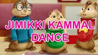 Jimikki Kammal Dance Perfomance by Alvin and the Chipmunks [upl. by Krock222]