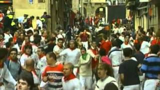 Encierro de San Fermín  12 de julio de 2004 [upl. by Stoops]