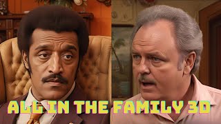 Archie’s Unforgettable Reaction to Davis Jr – TV’s Most Iconic Encounter  All In The Family [upl. by Hgielram358]