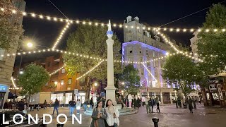 Central London Christmas Walk 2023  London Christmas Lights  Seven Dials Covent Garden Oxford St [upl. by Eibur]