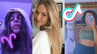 Zodiac Signs TikTok Compilation  Aries♈️ [upl. by Lala141]