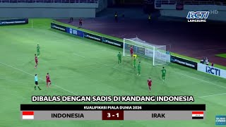 🔴 LIVE di RCTI ▪ TIMNAS INDONESIA VS IRAK ▪ KUALIFIKASI PIALA DUNIA 2026 LEG 2 ▪ Ilustrasi 31 [upl. by Mariandi]