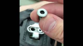 Cleat Bolt Removal Method When Allen keys Dont Fit [upl. by Shaefer]