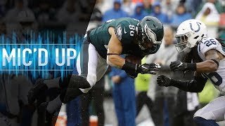 Zach Ertz Micd Up vs Colts quotI Like That Hit You a Really Good Playerquot  NFL Films [upl. by Amandie]