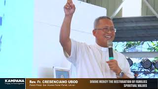 Rev Fr CRESENCIANO UBOD Parish Priest San Vicente Ferrer Parish Liloan [upl. by Eille]