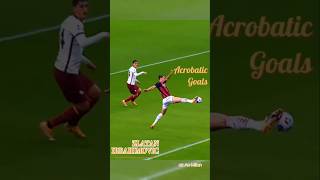 Acrobatic Goal  Zlatan Ibrahimovic ⚡shortvideo football goals ibrahimovic [upl. by Phylis]