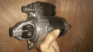 TOYOTA KIJANG REPAIR ELECTRIC STARTER MOTOR gasoline engine PART 1  memperbaiki dinamo starter [upl. by Ferro]