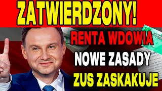 RENTA WDOWIA ZUS OGŁASZA NOWE ZASADY BĘDĄ TO NAJWIĘKSZE WYPŁATY DLA WDÓW W PAŹDZIERNIKU 2024 [upl. by Elysia]