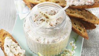 Recette  Rillettes de sardines et fenouil au St Môret [upl. by Mika]