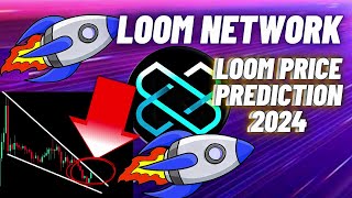 Loom Network Crypto Coin Is About To Break The Wedge  Loom Price Prediction 2024 [upl. by Roxy]