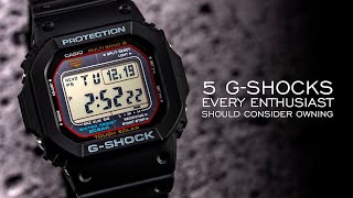 5 GShocks Every Enthusiast Should Consider [upl. by Arjun]