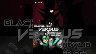 Black Hat VS Mariovz18 verse wisedit villainous mariovz18 shorts [upl. by Misak]