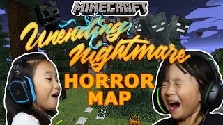 Minecraft Unending Nightmare Part 1  Horror Map [upl. by Chiaki711]