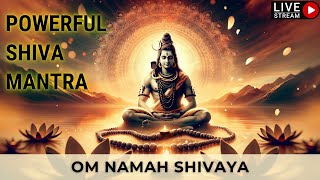 Om Namah Shivaya Chanting  Most Powerful Meditation Mantra  ओम नमः शिवाय [upl. by Drugge]