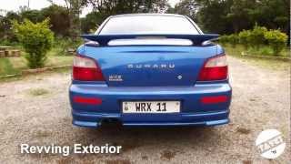 Subaru Impreza WRX ll Bugeye ll Exhaust Tour ll LOUD [upl. by Eimor]