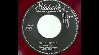 AARON NEVILLE TELL IT LIKE IT IS 1967 [upl. by Anas875]