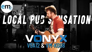 Concert Guitar Speaker demo Vonyx DJ Musician vlog Electromarket [upl. by Tinya]