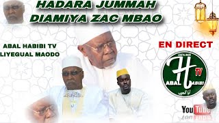 🛑DIRECT ZAC MBAM HADARATOUL JUMMAH DIAMIYA ZAC MBAM DIRIGÉ PAR IMAM DJITE [upl. by Assilim]