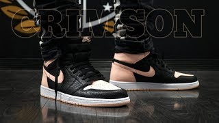 AIR JORDAN 1 CRIMSON TINT ON FEET [upl. by Oznole]