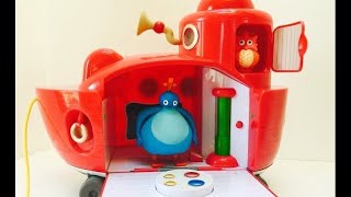 Twirlywoos Big Red Activity Boat Toy Opening [upl. by Ahteral577]