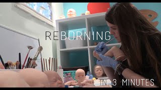 How to Reborn A Doll in 3 Mins [upl. by Euqirrne]