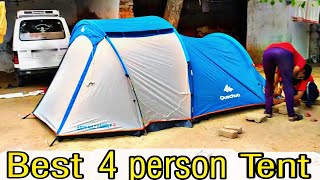 ARPENAZ FAMILY 4 tent SetUp  Best Camping Tent  SetUp Camping  By QUECHUA  Decathlon  HINDI [upl. by Audres]