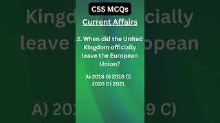 CSS MPT  CSS MCQs  CSS Quick Preparation css cssmpt [upl. by Lsiel]