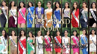 2024 MISS GRAND INDIA Meet the Finalist missgrandinternational [upl. by Macey491]